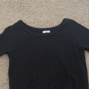 Cherish Black Long Sleeve Top